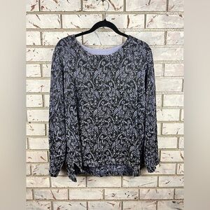 Hot Cotton | Vintage Blue Tapestry Sweater